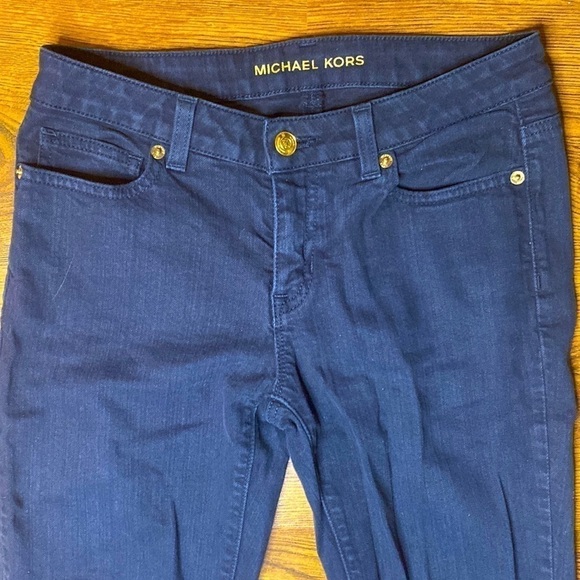 🌷 Michael Kors🌷 Dark Blue Denim Jeans - Picture 4 of 14